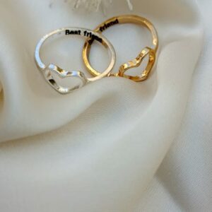 Heartfelt Pair Ring