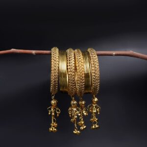 Royal Metallic Kara Jhumka