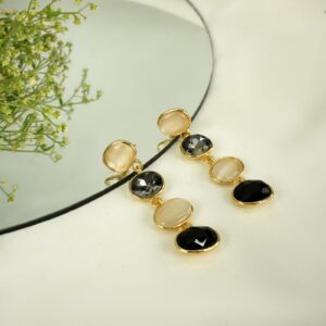 Crystal Tiers Earings
