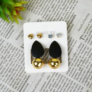 NoirGleam Earings